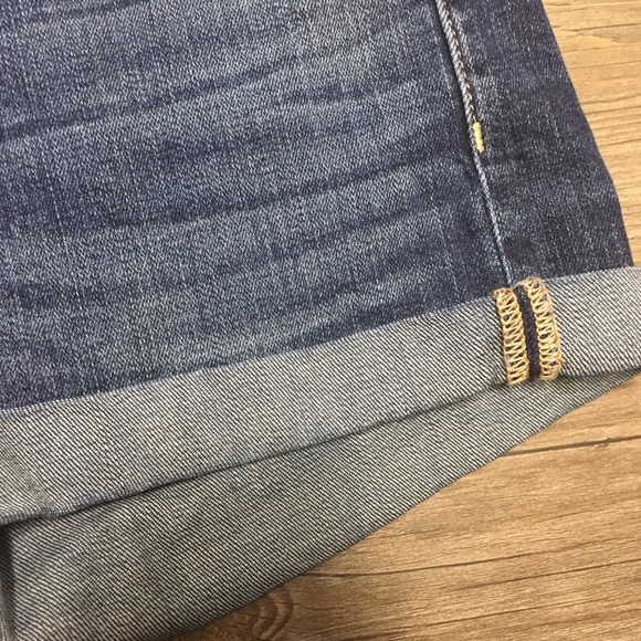 American eagle denim stretch shorts with cuff - Picture 4 of 7